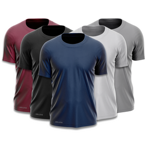 Kit 5 Camisetas Tecnológica Offori One - Ice Touch & Anti Odor Masculinas - Promoção de Inverno