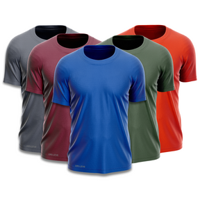 Kit 5 Camisetas Tecnológica Offori One - Ice Touch & Anti Odor Masculinas - Promoção de Inverno