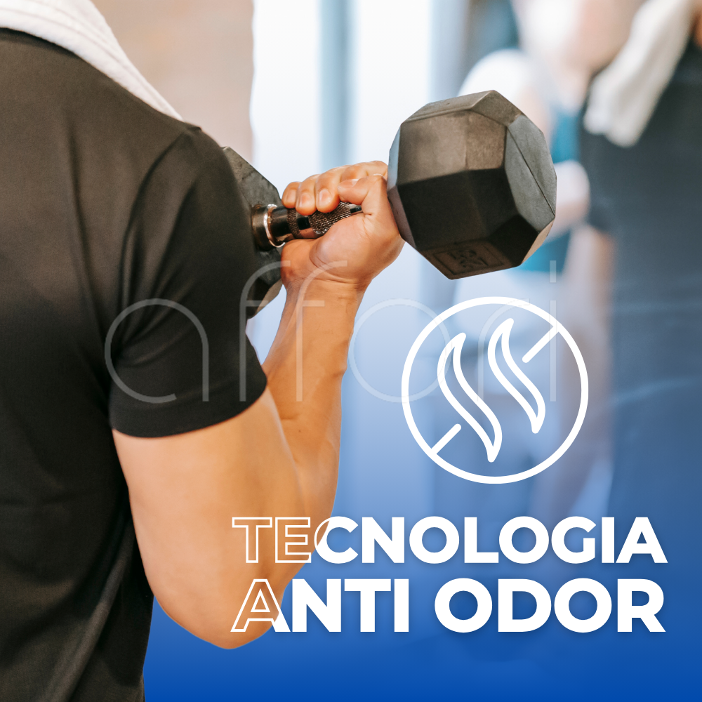 Kit 3 Camisetas Tecnológicas Masculinas FitneSmart - Anti-Suor