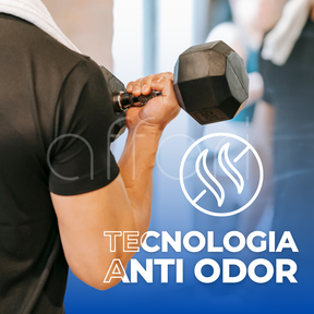 Kit 3 Camisetas Tecnológicas Masculinas FitneSmart - Anti-Suor