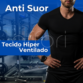 Kit 3 Camisetas Tecnológicas Masculinas FitneSmart - Anti-Suor