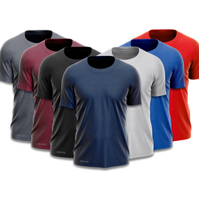 Kit 7 Camisetas Tecnológicas Fitnesmart Affori - Anti Suor