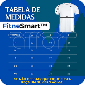 Kit 3 Camisetas Tecnológicas Masculinas FitneSmart - Anti-Suor