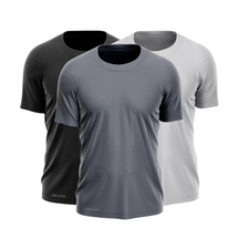 Kit 3 Camisetas Tecnológicas Masculinas FitneSmart - Anti-Suor