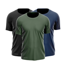 Kit 3 Camisetas Tecnológicas Masculinas FitneSmart - Anti-Suor