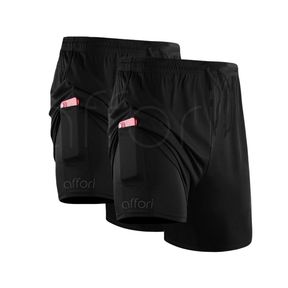 Kit 2 Shorts Compressão 2 em 1 - Offori Tight