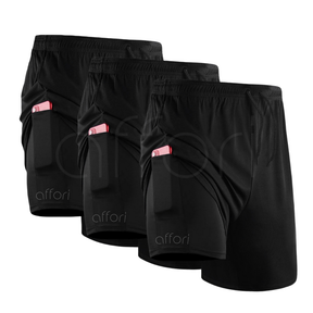 Kit 3 Shorts Compressão 2 em 1 - Promoção de Inverno