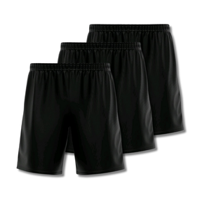 Kit 3 Shorts Masculinos Fitnesmart - Anti-Suor e Anti Odor
