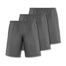 Kit 3 Shorts Masculinos Fitnesmart - Anti-Suor e Anti Odor