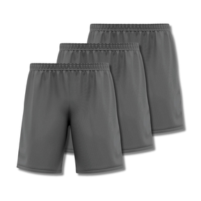 Kit 3 Shorts Masculinos Fitnesmart - Anti-Suor e Anti Odor