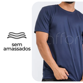 Kit 7 Camisetas Tecnológicas Fitnesmart Affori - Anti Suor