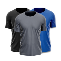 Kit 3 Camisetas Tecnológicas Masculinas FitneSmart - Anti-Suor