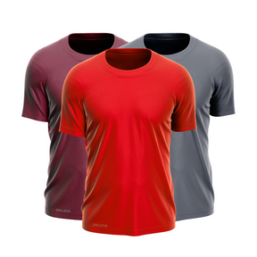 Kit 3 Camisetas Tecnológicas Masculinas FitneSmart - Anti-Suor