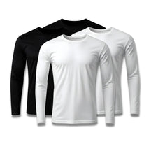 Kit 4 Camisetas Mangas Longas Tecnológicas de Inverno Tech