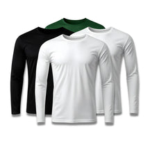 Kit 4 Camisetas Mangas Longas Tecnológicas de Inverno Tech