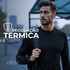 Kit 4 Camisetas Mangas Longas Tecnológicas de Inverno Tech